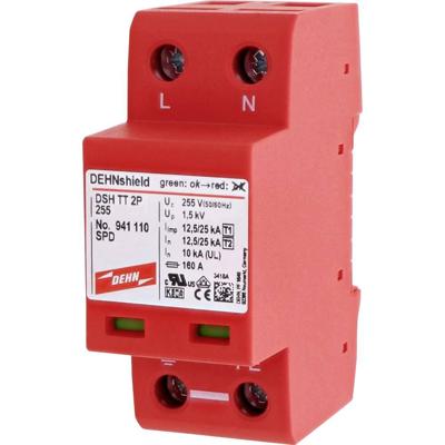 DSH TT 2P 255  - Combination arrester for TT/TN systems, DSH TT 2P 255