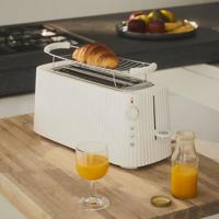 Alessi Broodrooster Plisse - Zwart - 1700 W - door Michele De Lucchi - MDL15 B - thumbnail