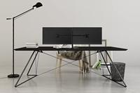 Neomounts flatscreen bureausteun fpma-d550ddblack bevestiging (zwart) - thumbnail