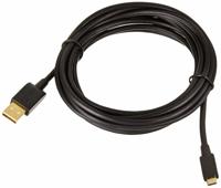 Amazon Basics 80P4V4 Verbindingskabel, USB 2.0, USB-A-stekker naar Micro USB B-stekker, voor printer, 3 m, zwart - thumbnail