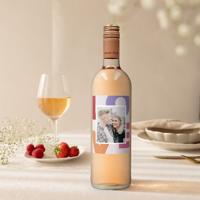 Wijn met bedrukt etiket - Oude Kaap - Rosé - thumbnail