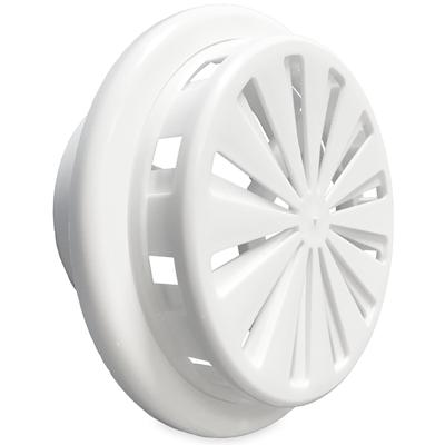 Verstelbaar Kunststof Ventilatierooster - Multi-fit - Ø 100 -150 - Ral 9016 Verstelbaar Kunststof Ventilatierooster - Multi-fit - Ø 100 -150 - Ral 9016