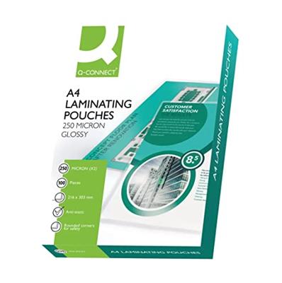 Q-CONNECT lamineeretui A4 2x 250 micron 100 stuks