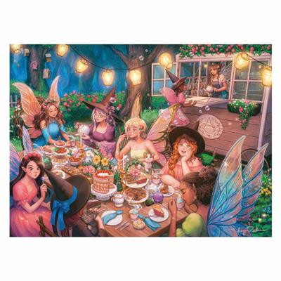 Ravensburger puzzel high tea met feeen 300 stukjes