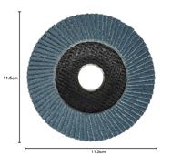DeWalt Accessoires Lamellen schuurschijf, Ø115mm, K60 - DT3293-QZ - 10 stuks - DT3293-QZ - thumbnail