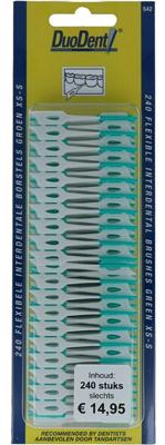 Duodent Flexibele Interdentale Borstels Groen XS-S