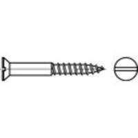 TOOLCRAFT TO-5446923 Verzonken houtschroef 3.5 mm 20 mm Sleuf DIN 97 Messing 200 stuk(s) - thumbnail