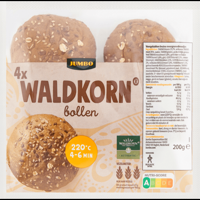 Jumbo Waldkorn Bollen 4 Stuks - thumbnail