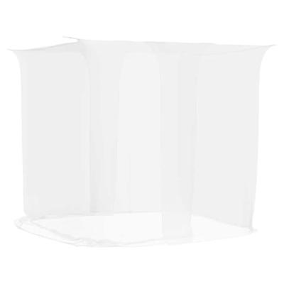 VidaXL Hangende klamboe 156 gaas 220x150x180 cm wit