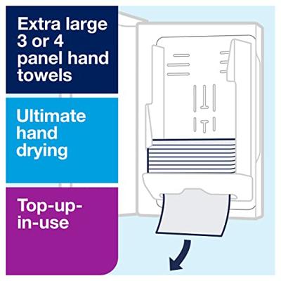 Handdoekdispenser Tork H2 552000 Xpress wit - thumbnail