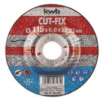 CUT-FIX Afbraamschijven metaal 115x6x22 mm KWB - Kwb - thumbnail