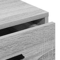 Sideboard Grijs Sonoma 40x41x75 cm Gelaagd Hout - thumbnail