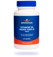 Vitamine D3 1000IE vegan 60 Tabletten - thumbnail