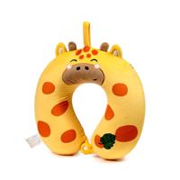 Relaxeazzz Raffi de Giraffe Adoramals Pluche Memory Foam Nekkussen - thumbnail