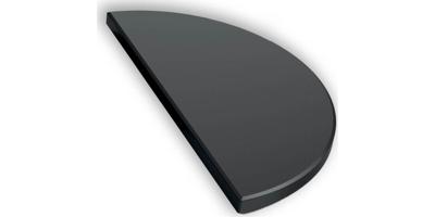 The Bastard half moon stone black 1pcs Medium