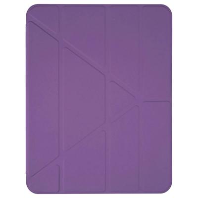 Pomologic BookFold pencil hoesje iPad (10th gen/A16) - Clear/Purple