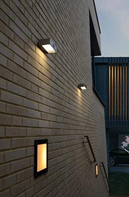 Lutec Solar wandlampBrick RVS - 6908501308