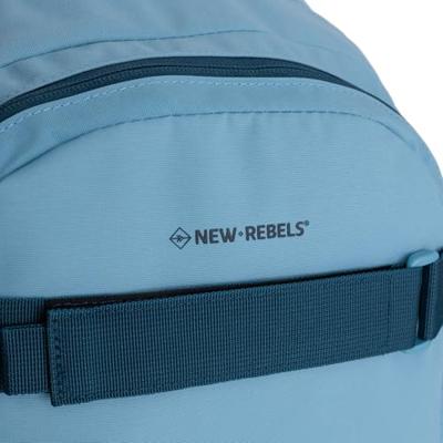 New Rebels Otis - Stanford Rugtas 20L - Duotone - duurzaam waterafstotend polyester - 15.6" laptop - Blauw New Rebels Otis - Stanford Rugtas 20L - Duotone - duurzaam waterafstotend polyester - 15.6" laptop - Blauw