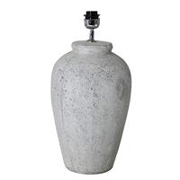 Light & Living Tafellamp 'Vesuvius' Keramiek, kleur Lichtgrijs (excl. kap) - thumbnail