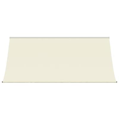 VidaXL Luifel uittrekbaar 300x150 cm stof en staal crèmekleurig - thumbnail