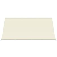 Luifel uittrekbaar 300x150 cm stof en staal crmekleurig - thumbnail