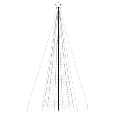 LED-kerstboom met spikes 1534 LED's 500 cm kleurrijk