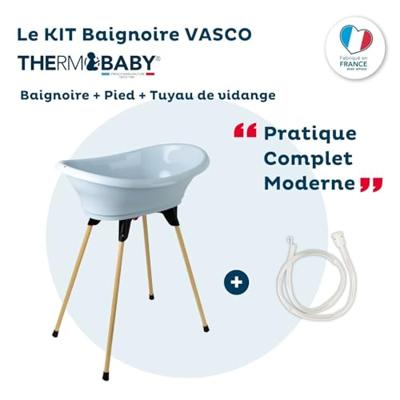 Badkuip ThermoBaby Kit Vasco Pastelblauw