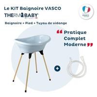 Badkuip ThermoBaby Kit Vasco Pastelblauw - thumbnail
