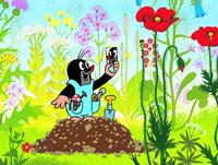 DinoToys Dino puzzel - molletje in de tuin - 24 stukjes - thumbnail