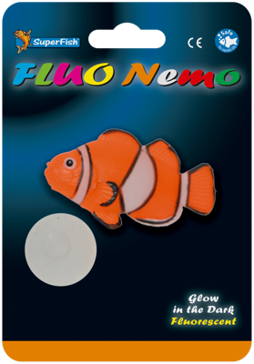 Superfish Fluo Nemo Aquarium - Fluorescerend met Energiezuinige Blauwe LED & Aqua-Flow Filter
