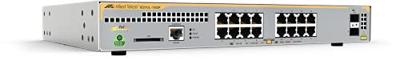 AT-IE210L-18GP-60 | 16 x 10/100/1000T, 2x 100/1000X SFP, 0°C to 65°C, Internal PSU