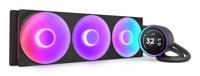 NZXT kraken elite 420 rgb waterkoeling (zwart) - thumbnail