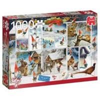 Rien Poortvliet Kerst Met De Kabouters Puzzel 1000 Stukjes - thumbnail