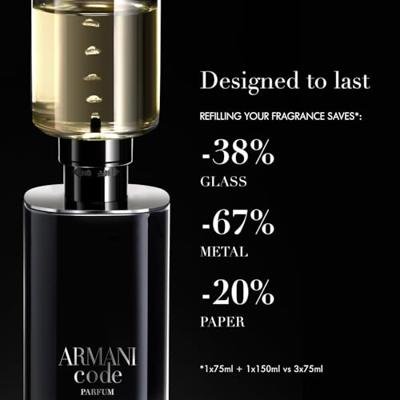 Armani Code Le Parfum Eau de parfum Spray Refill 125 ml Heren - thumbnail