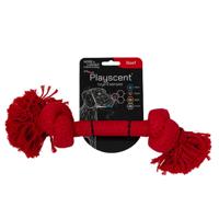 Jack and Vanilla Honden speeltouw - Rund - 32 cm - thumbnail