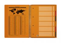 Spiraalblok Oxford International Organiserbook A4+ lijn | 5 stuks - thumbnail