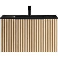 Xellanz Ribella Badkamer Onderkast 80x45.2cm - Naturel Eikenhout - thumbnail