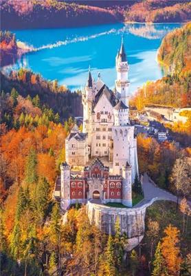 Clementoni high quality collection puzzel neuschwanstein 1000 stukjes - thumbnail