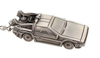Back to the Future Metal Keychain DeLorean 7 cm - thumbnail