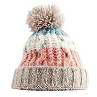 Beechfield CB486 Corkscrew Pom Pom Beanie - Retro Blues - One Size - thumbnail