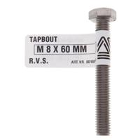 Tapbout m8x40mm rvs Deltafix - Deltafix - thumbnail