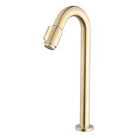 Toiletkraan XL BWS Cemal 1/2&quot; Geborsteld Messing - thumbnail