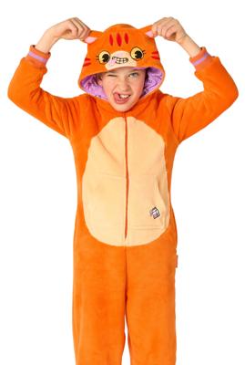 Opposuits BOYS Red Cat Onesie Opposuits BOYS Red Cat Onesie