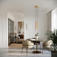 Bussandri Hanglamp modern - Metaal - Goud - thumbnail