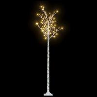 VidaXL Kerstboom wilg met 200 warmwitte led's binnen en buiten 2,2 m - thumbnail