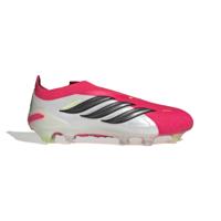 adidas Predator Elite Veterloze Gras Voetbalschoenen (FG) Rood Wit Zwart - thumbnail