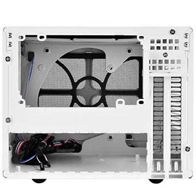 Silverstone SG13 Mini-Toren Zwart, Wit - [SST-SG13WB]