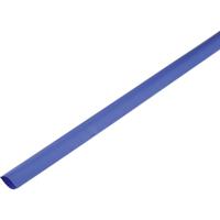 TRU COMPONENTS 1225527 Krimpkous zonder lijm Blauw 100 mm 50 mm Krimpverhouding:2:1 per meter - thumbnail