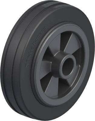 Blickle VPP 100/15G Wiel met hoog draagvermogen Wieldiameter: 100 mm Draagvermogen (max.): 70 kg 1 stuk(s)