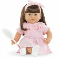 Corolle mon grand poupon babypop met lang haar - julie, 36cm - thumbnail